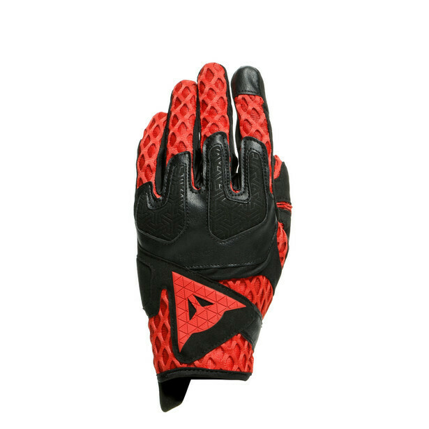 DAINESE AIR-MAZE UNISEX GLOVES レッド XXL Dainese Air-Maze Black Red Gloves - Speed Addicts