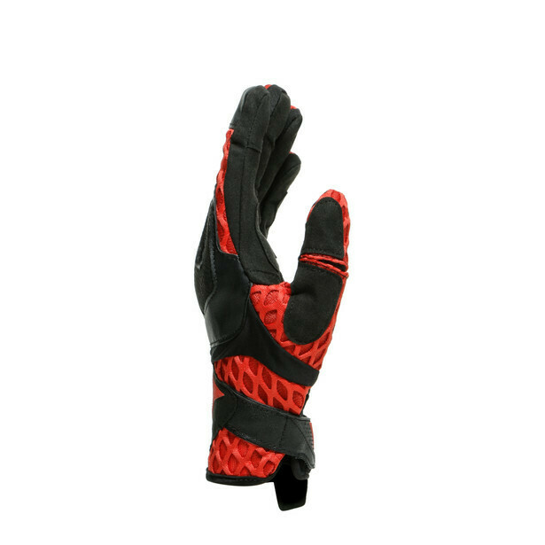 Dainese Air-Maze Black Red Gloves - Speed Addicts