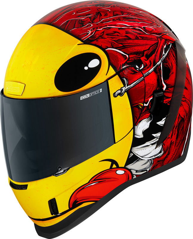 icon airframe pro brozak helmet medium Airform MIPS Motorcycle - Yellow Blue / 55-56cm PSC (Japan) helmet safety standards. Icon Airform Brozak MIPS Helmet