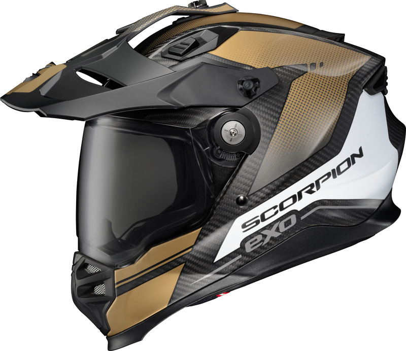 Scorpion EXO XT9000 Trailhead Matte Gold Carbon Helmet - Speed Addicts