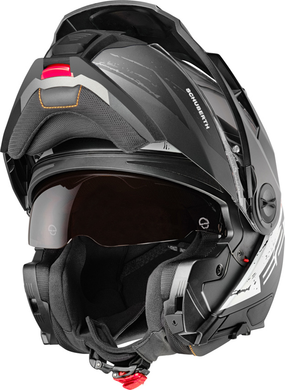 SCHUBERTH システムヘルメットE2 Lサイズ Schuberth E2 Explorer Anthracite Helmet - Speed Addicts