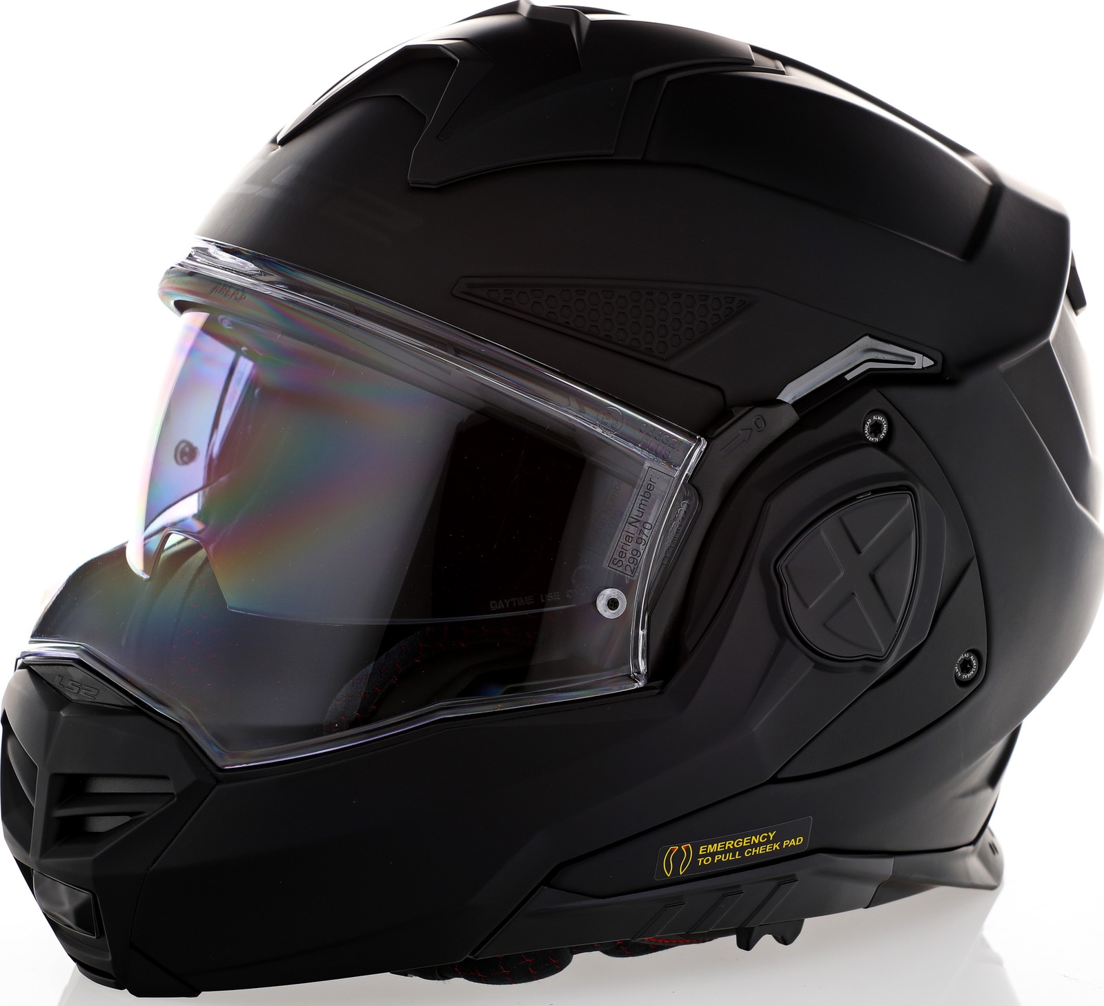 LS2 Advant X Solid Matte Black Helmet - Speed Addicts
