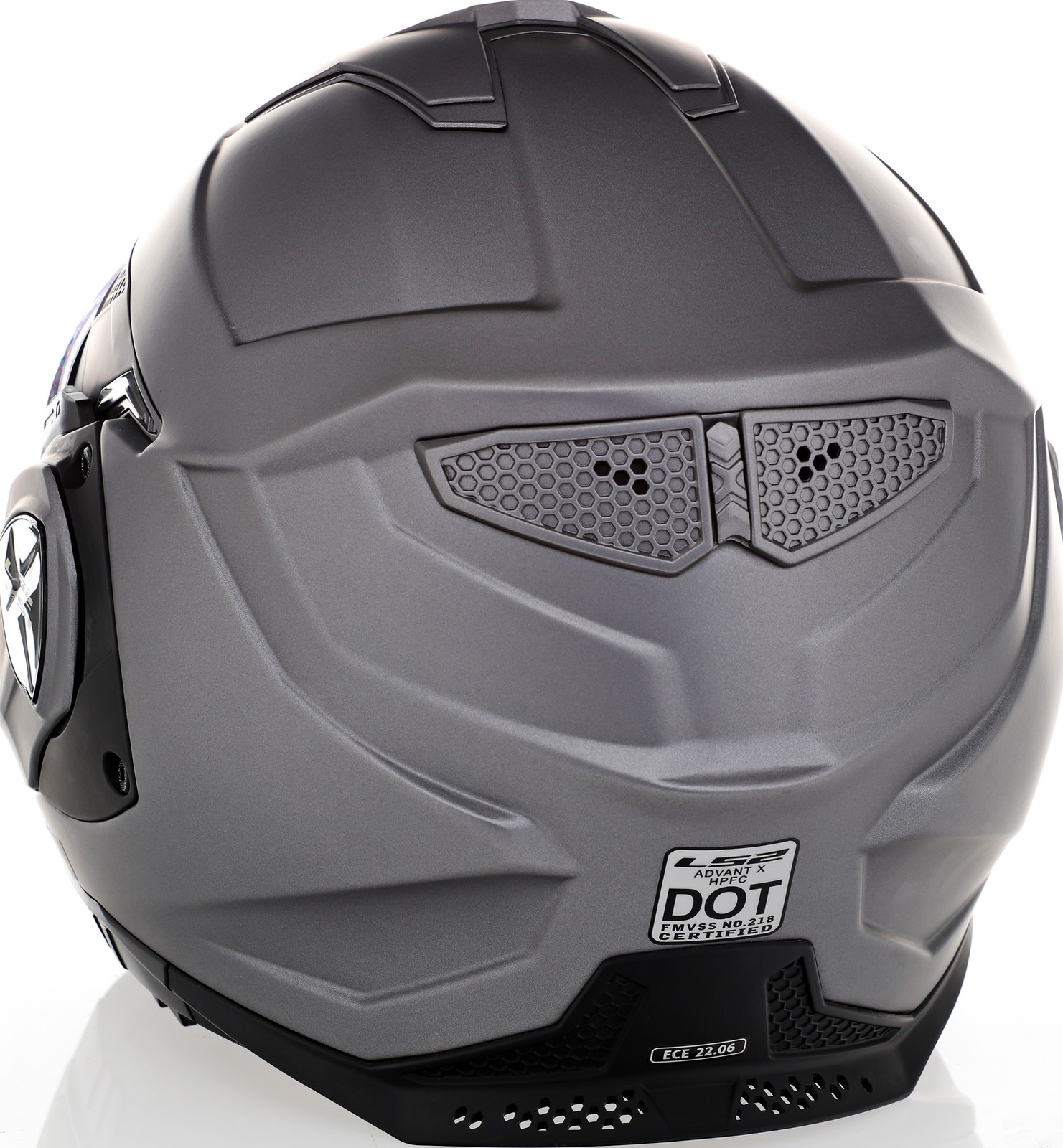 LS2 Advant X Solid Matte Titanium Helmet - Speed Addicts