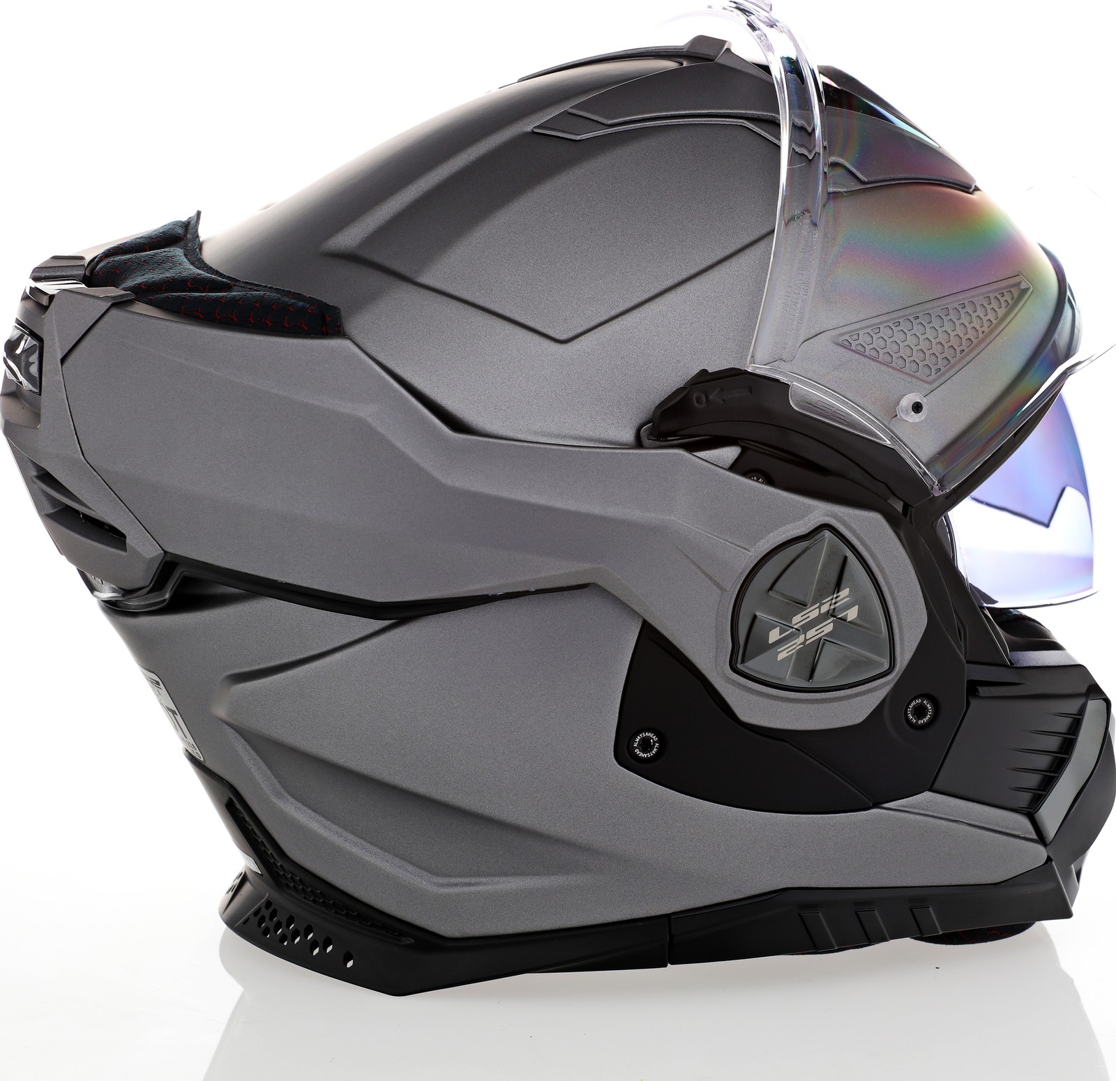 LS2 Advant X Solid Matte Titanium Helmet - Speed Addicts