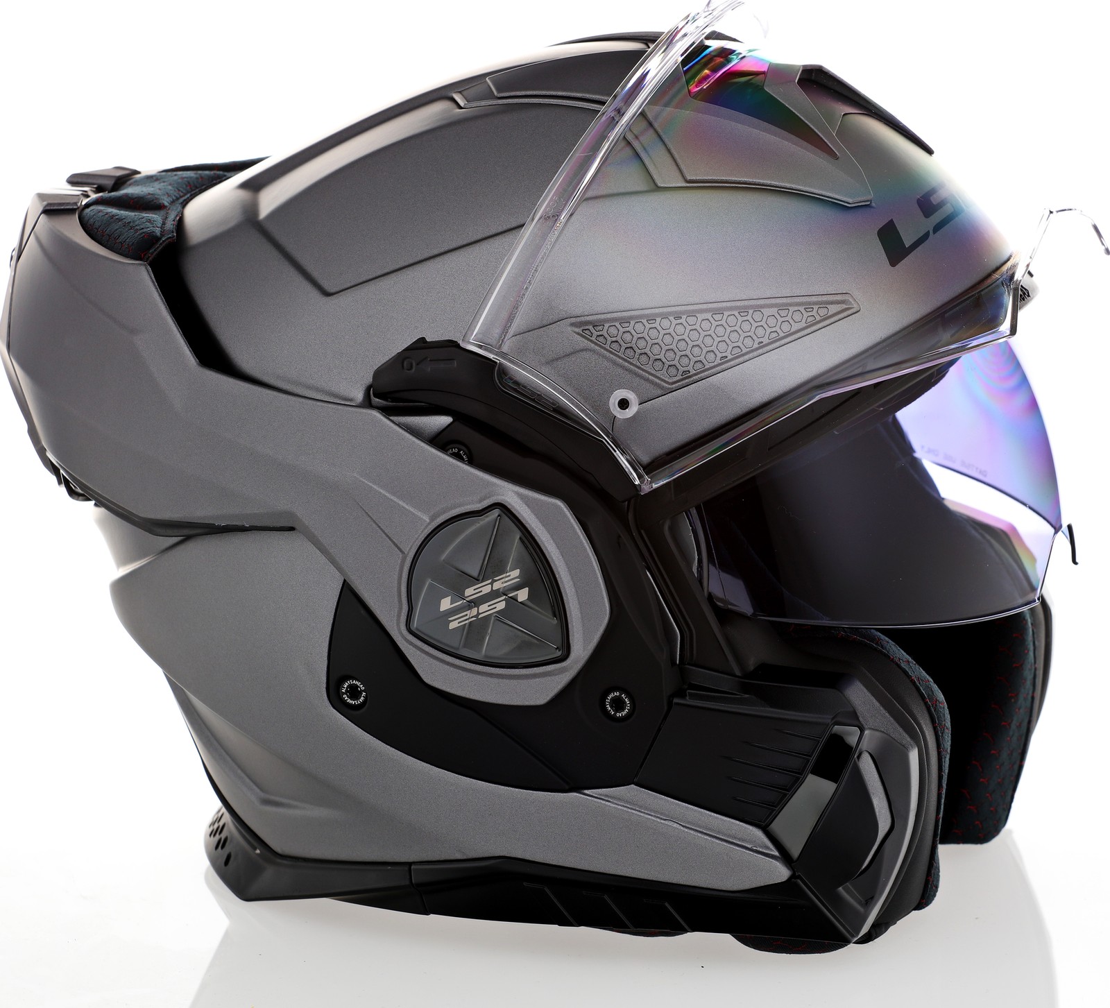 LS2 Advant X Solid Matte Titanium Helmet - Speed Addicts