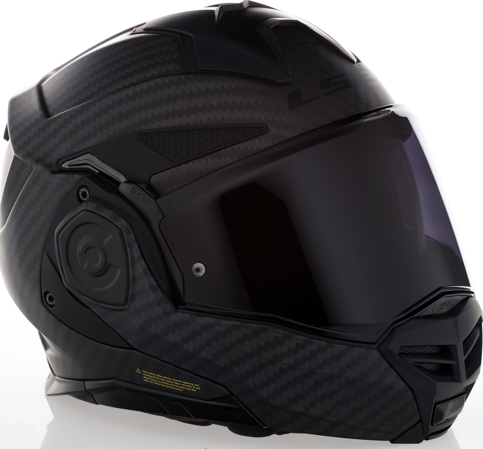 LS2 Advant X Carbon Solid Matte Helmet - Speed Addicts