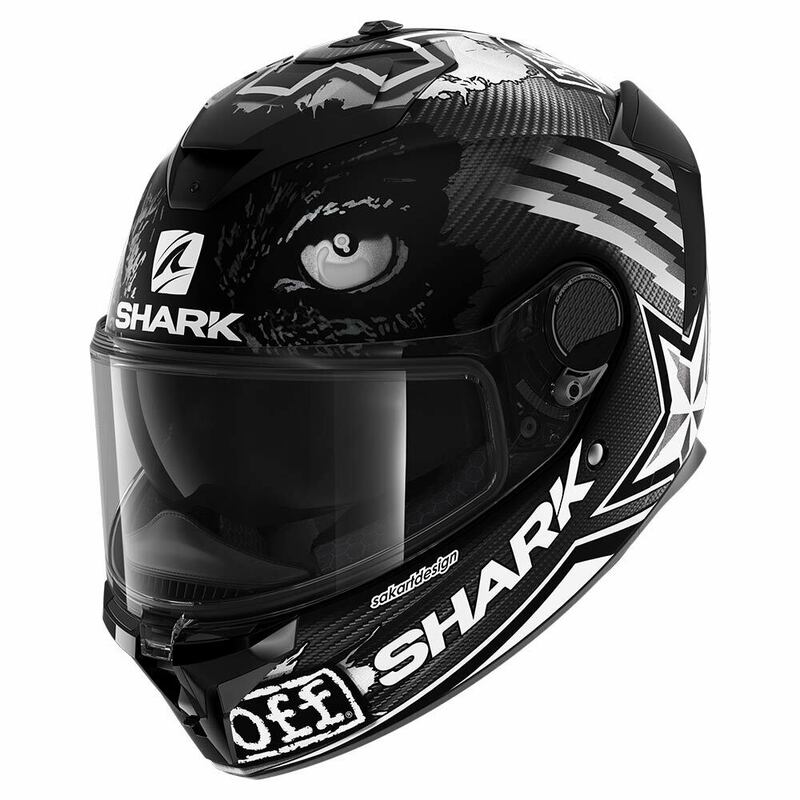 お値引しました⭐︎写真追加⭐︎SHARK SPARTAN マットブラック Shark Spartan GT Carbon Redding Matte Black Helmet - Speed Addicts