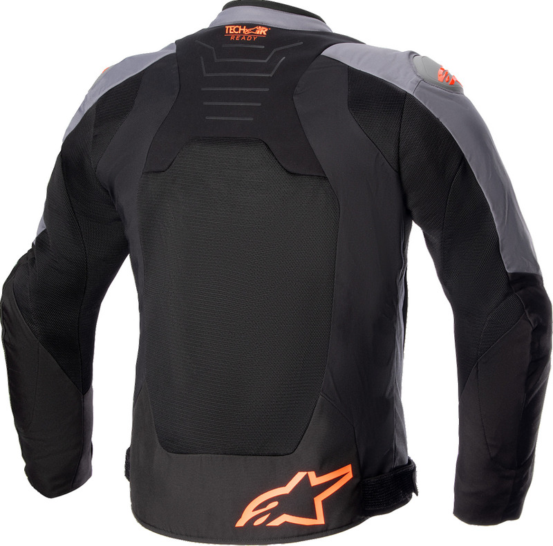 Alpinestars SMX Air Gray Black Orange Jacket - Speed Addicts