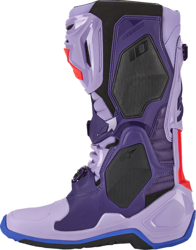 Alpinestars Tech 10 Laser Purple Boots - Speed Addicts