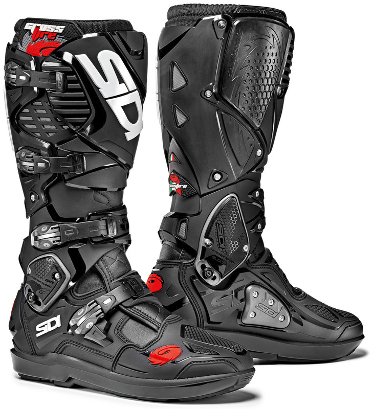 Sidi Crossfire 3 SRS Black Boots - Speed Addicts