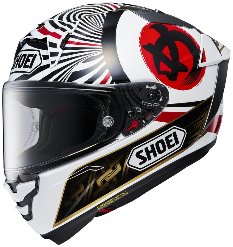 Shoei X-15 Mrqz Motegi 4 TC-1 Helmet - Speed Addicts