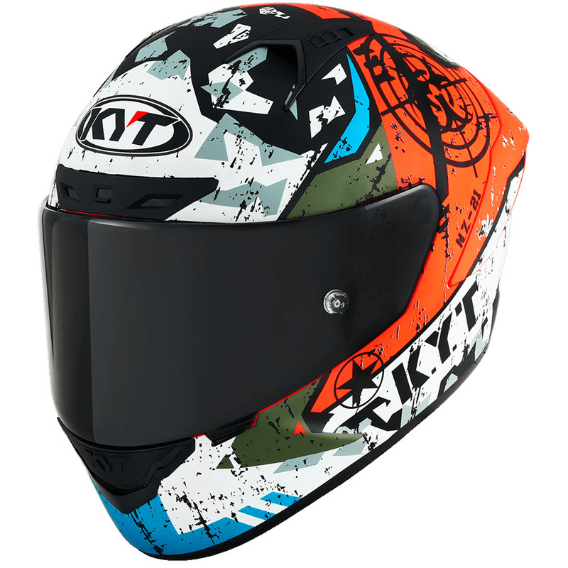 KYT NZ-Race Blazing Matte Red Helmet - Speed Addicts