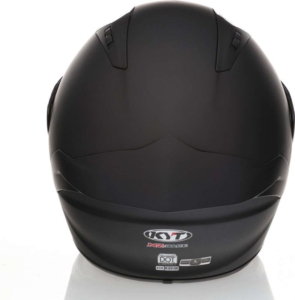 air new zealand motorcycle helmet KYT KYT Nz Race Plain Matt Black Helmet size XXL