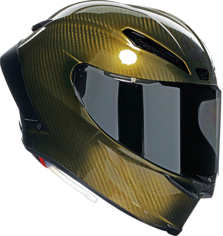 AGV PISTA GP RR用純正シールド イリジウムゴールド AGV Pista GP RR Helmet Limited Oro - Speed Addicts
