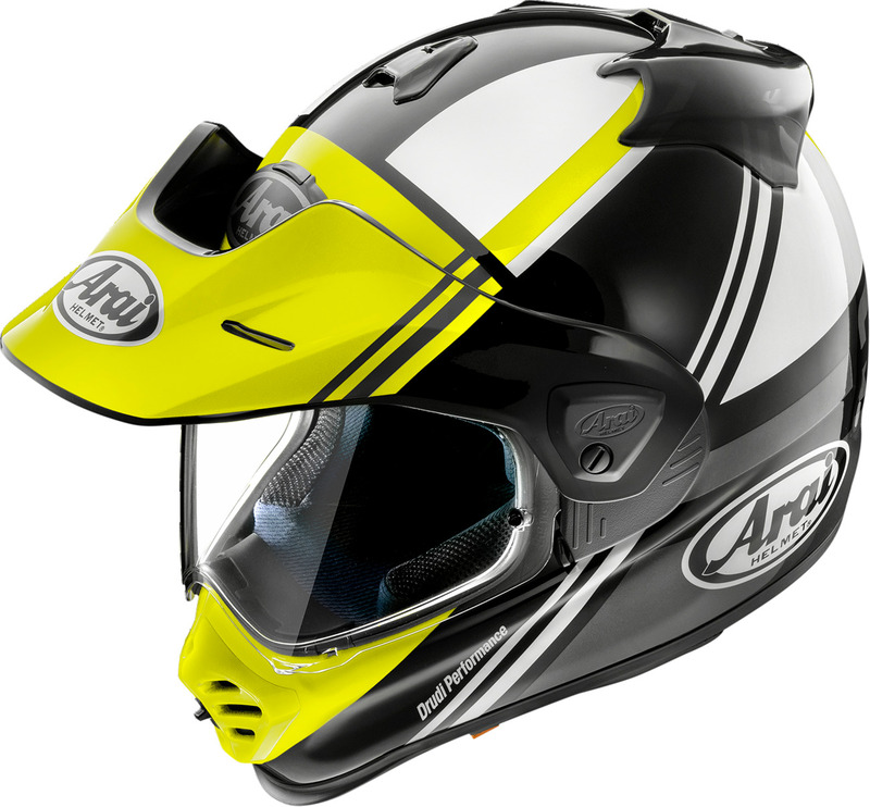 Arai XD-5 - Snell 2020 Cosmic Fluorescent Yellow Helmet - Speed
