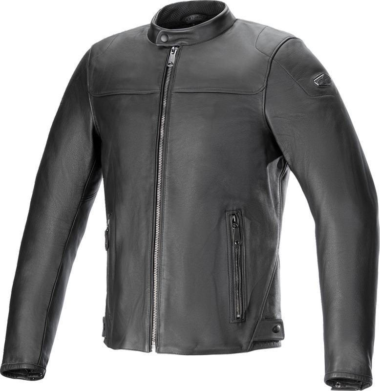 Alpinestars Blacktrack Black Leather Jacket - Speed Addicts
