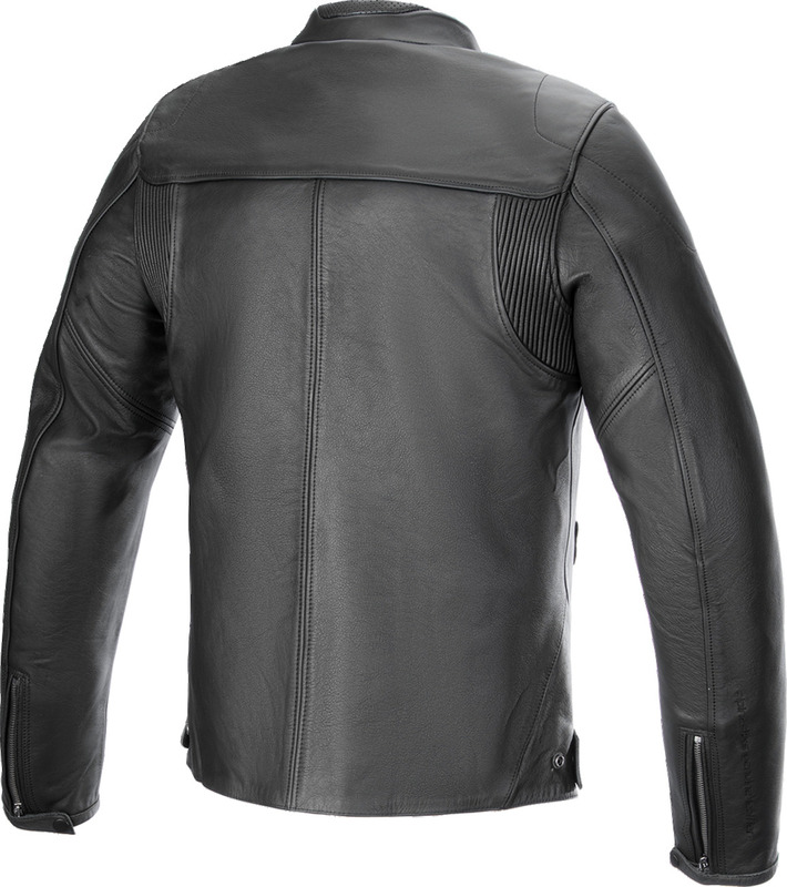 Alpinestars Blacktrack Black Leather Jacket - Speed Addicts