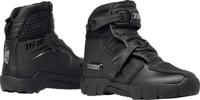 Thor Blitz XRS LTD Black Gray Boots - Speed Addicts
