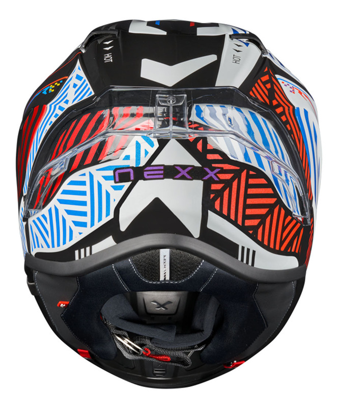Nexx XR3R Outbreak White Blue Helmet - Speed Addicts