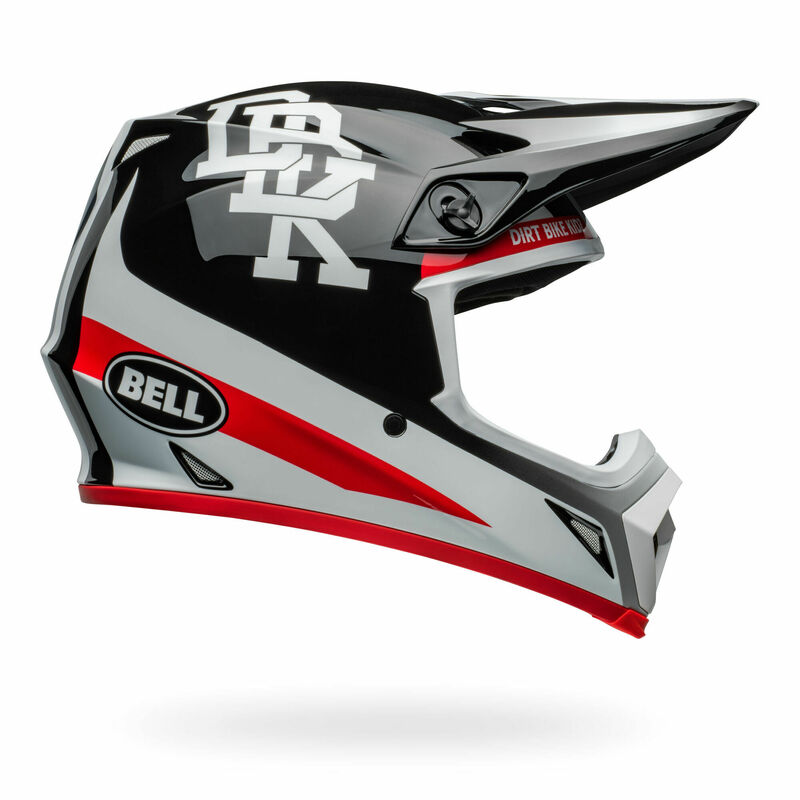Bell MX-9 Mips Twitch DBK 24 Black White Helmet - Speed Addicts