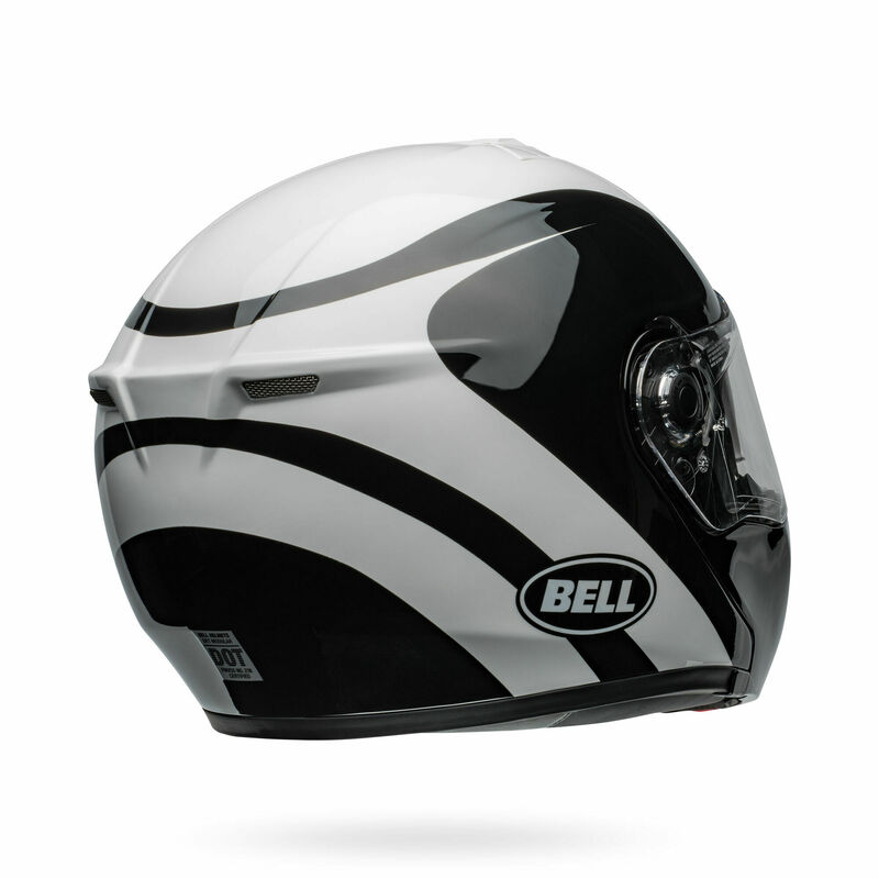 Bell SRT Modular Velo White Black Helmet Speed Addicts