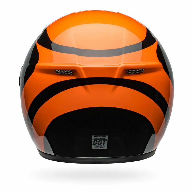 Bell SRT Modular Velo Black Orange Helmet - Speed Addicts