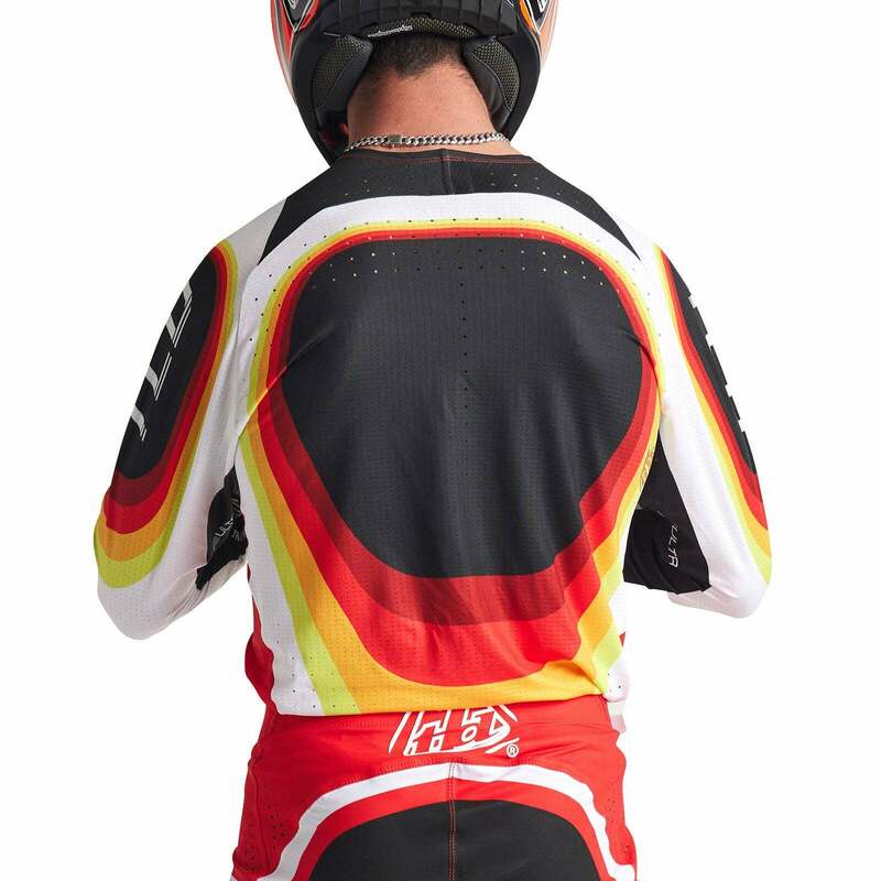 Troy Lee Designs SE Ultra Reverb Red White Jersey - Speed Addicts