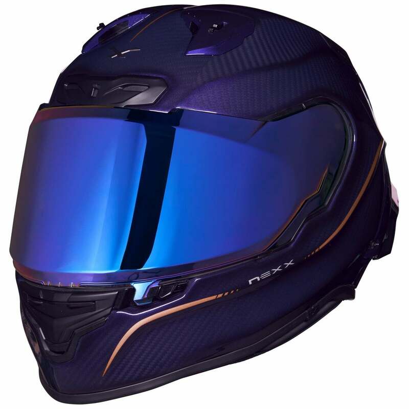 Nexx XR3R Hagibis Purple Carbon Helmet - Speed Addicts