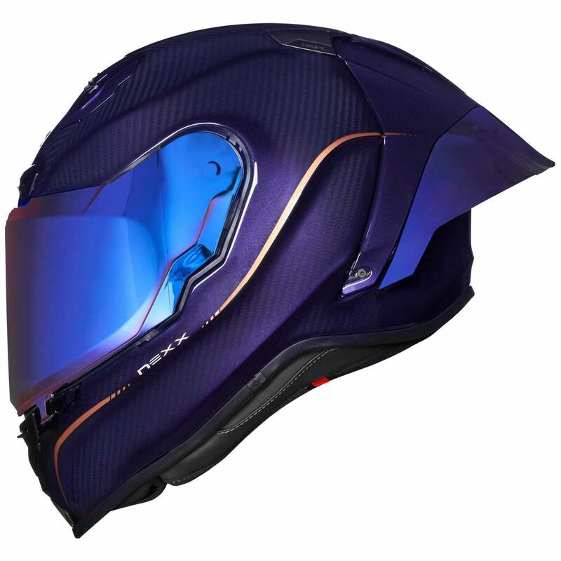 Nexx XR3R Hagibis Purple Carbon Helmet - Speed Addicts