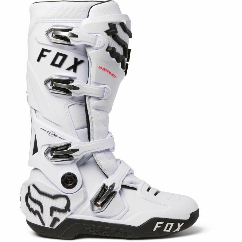 Fox Racing Instinct boots ホワイト 25.5新品未使用 9cf175b4514d358fbd84b5d04b961a