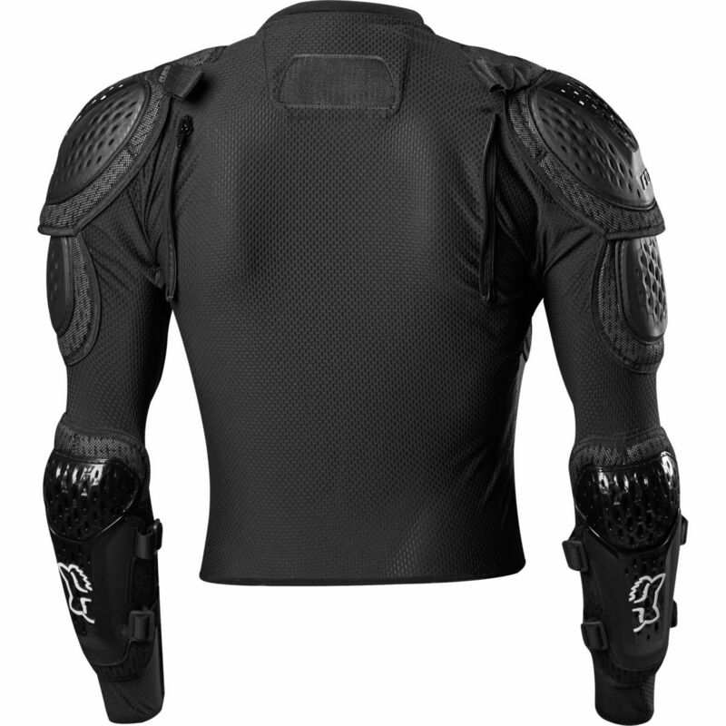 Fox Racing Titan Black Sport Chest Guard Jacket - Speed Addicts