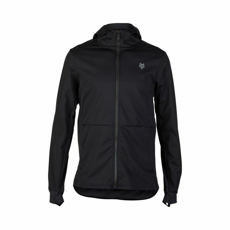 Fox Racing Defend Drive Windblock Black Zip Fleece - Speed Addicts