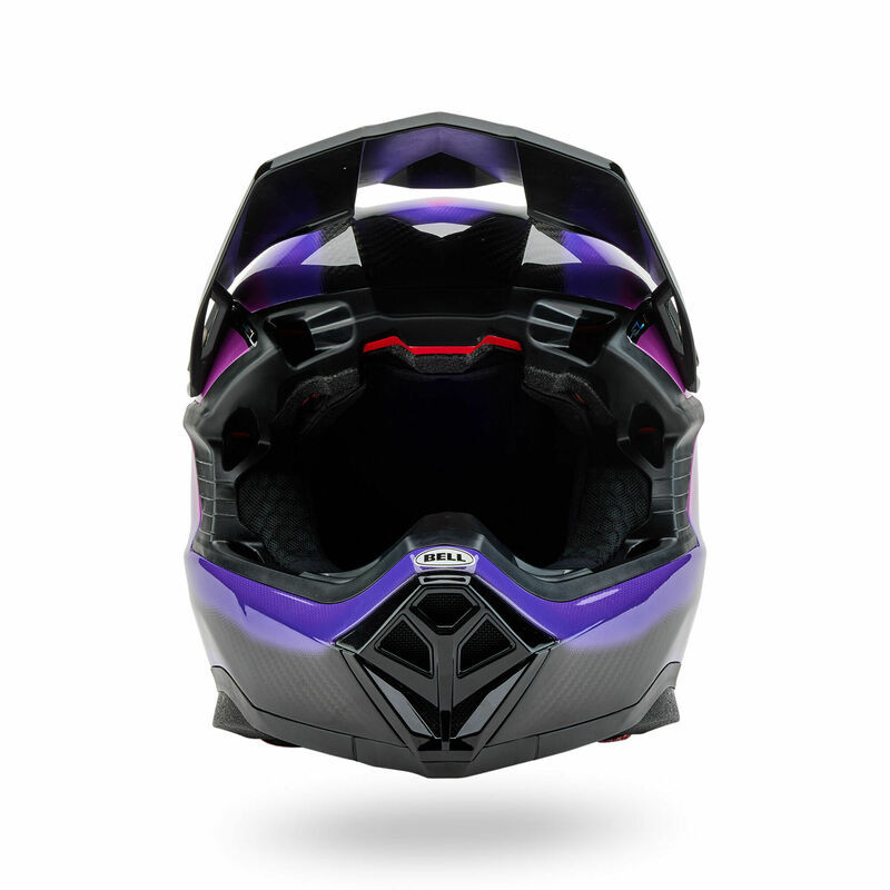 Bell Moto-10 Spherical Flare Gloss Purple Helmet Speed Addicts