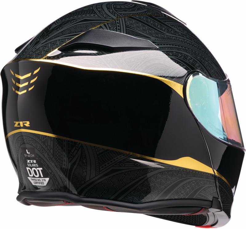 Z1R Solaris 2.0 Notorious Black Helmet - Speed Addicts