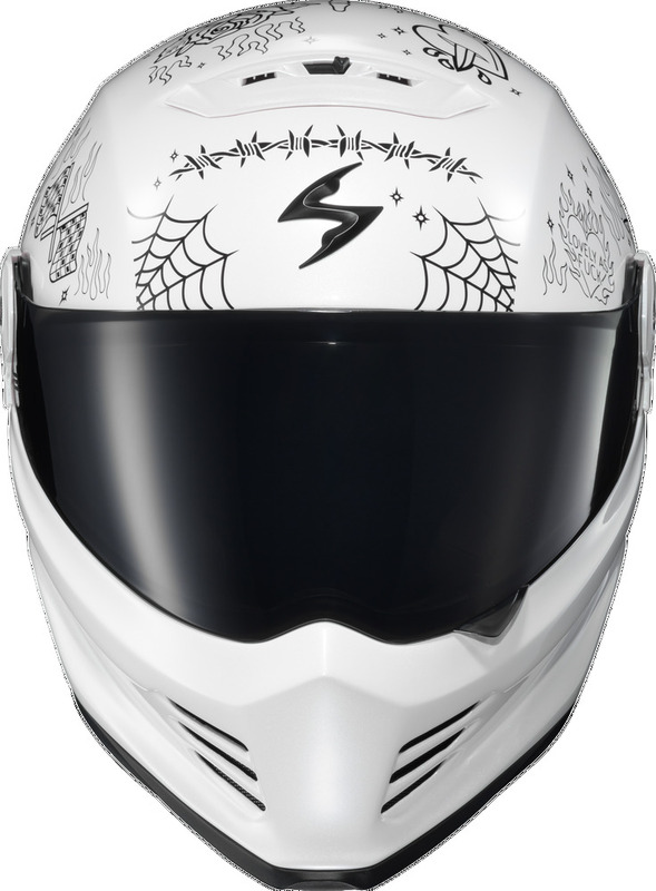 Scorpion EXO Covert FX The Litas 2 White Helmet - Speed Addicts