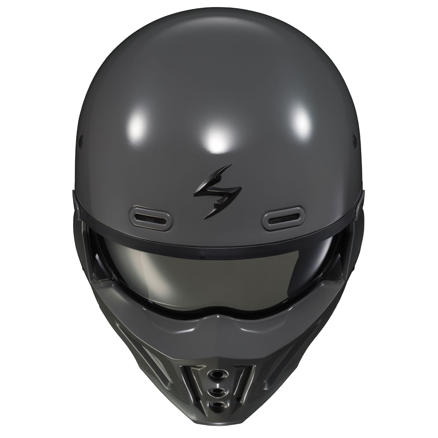 scorpion covert x helmets Covert X Open-Face Helmet Cement Grey / M