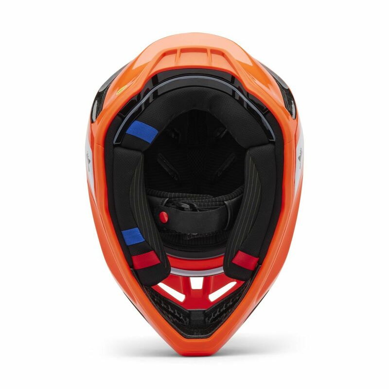 Fox Racing V25 V3 RS Infinite Fluorescent Orange Helmet - Speed