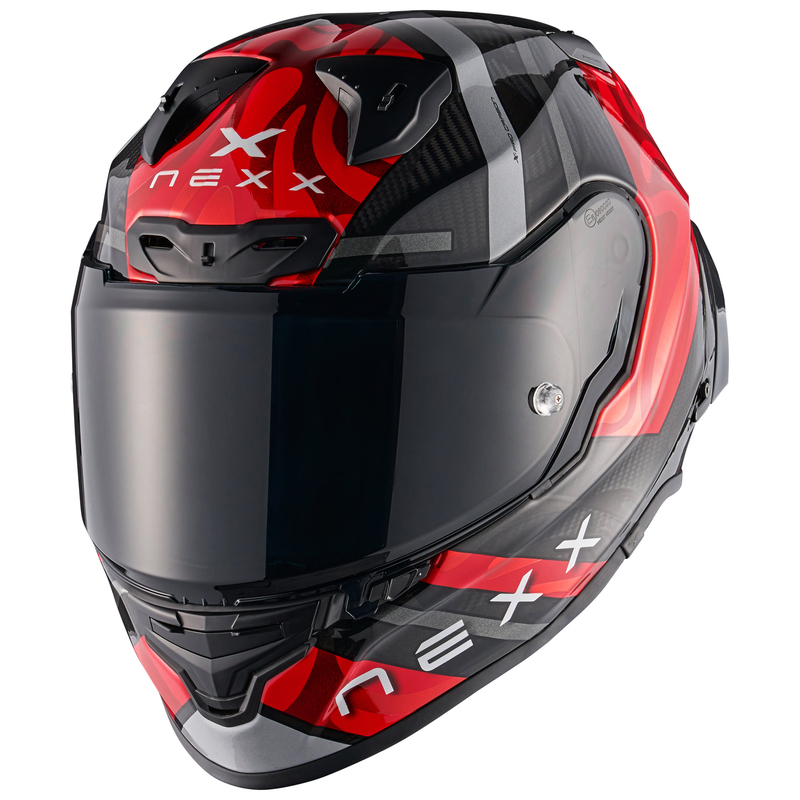 Nexx XR3R Swirl Red Helmet - Speed Addicts