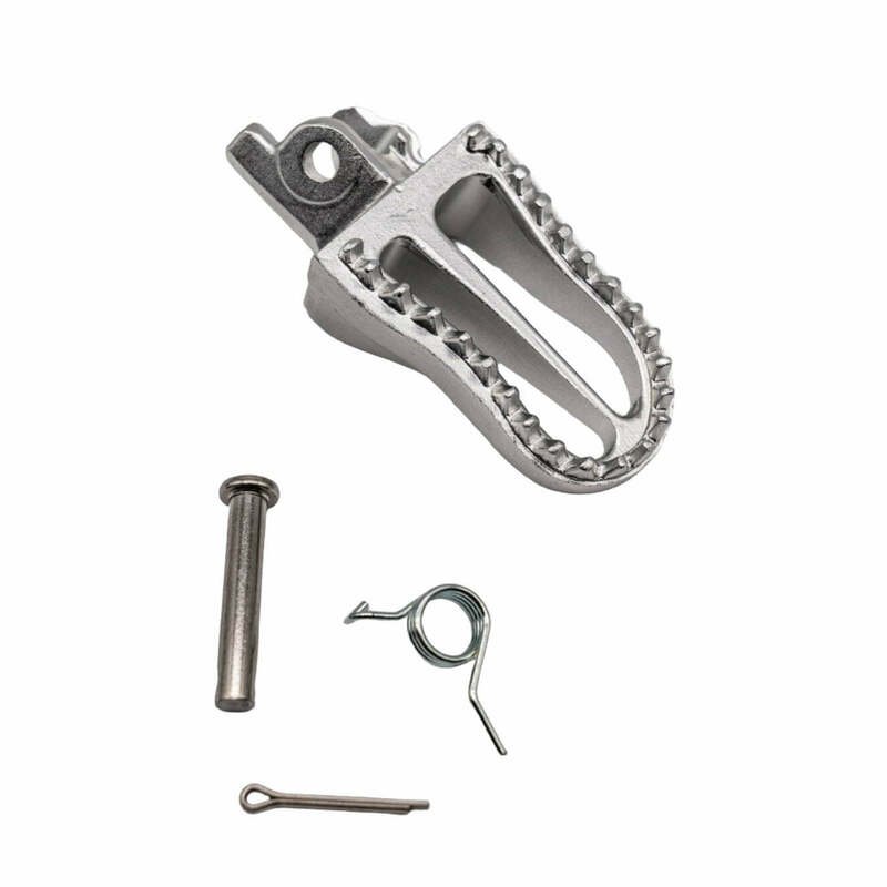 Rawrr Mantis Right Foot Peg Assembly Silver - Speed Addicts