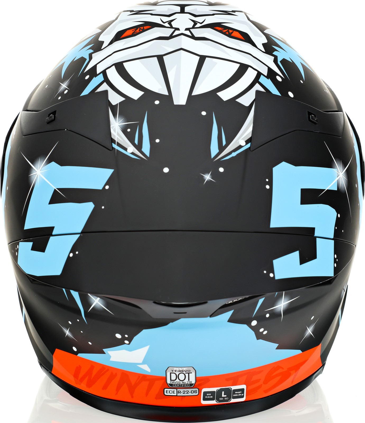 KYT TT-Revo Masia Replica Winter Test Matte Helmet - Speed Addicts
