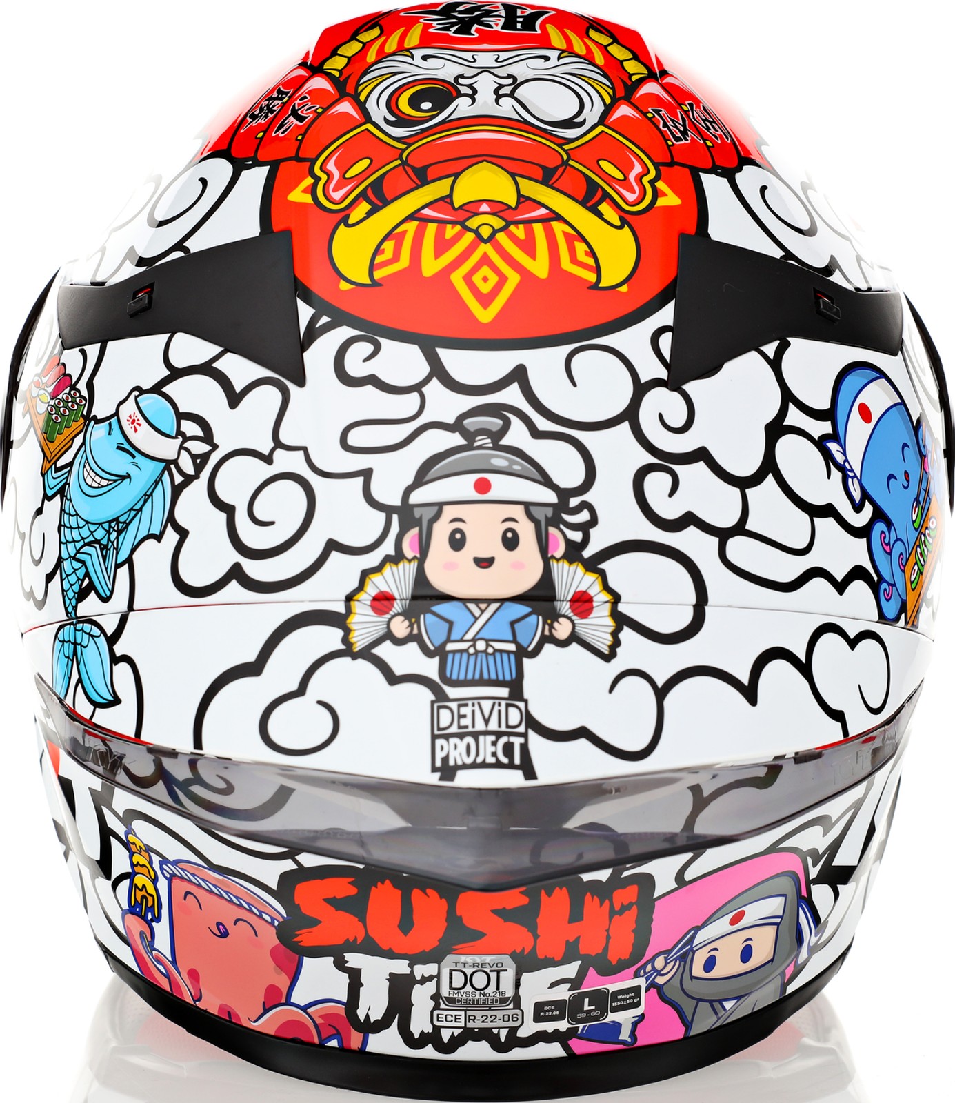 KYT TT-Revo Sushi Time Helmet - Speed Addicts
