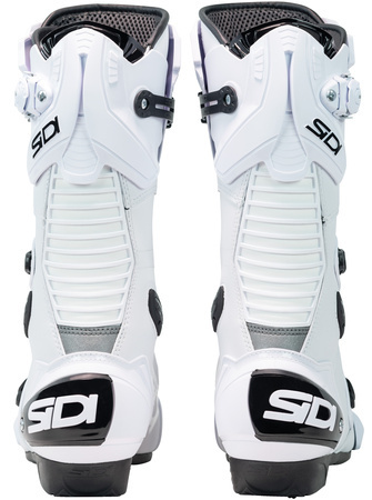 SIDI MAG 1 AIR レーシングブーツ ホワイト Sidi Mag-1 White Boots - Speed Addicts
