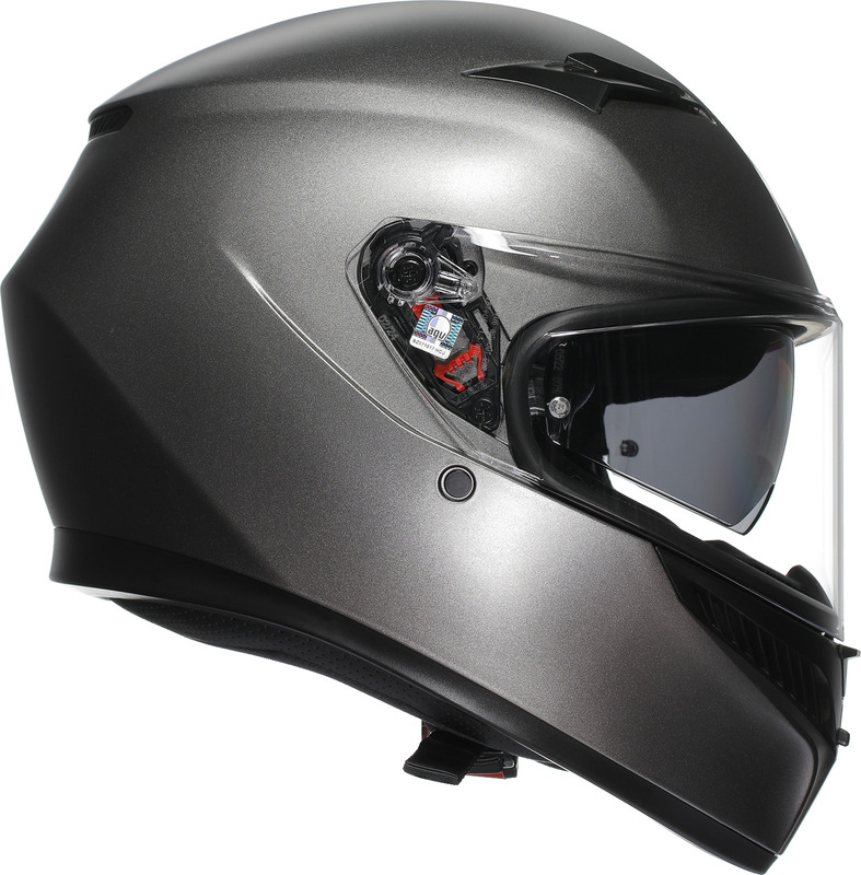 AGV K3 Mono Matte Luna Gray Helmet - Speed Addicts