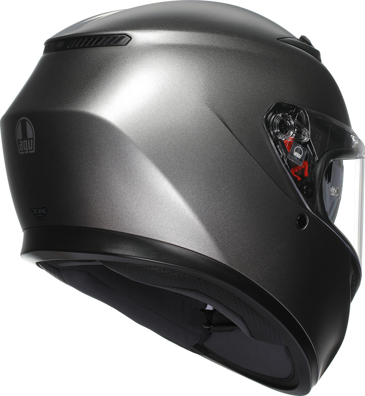 N*l様 K3 AGV MONO MATT LUNA GREY Ｌsize AGV K3 Mono Matte Luna Gray Helmet - Speed Addicts