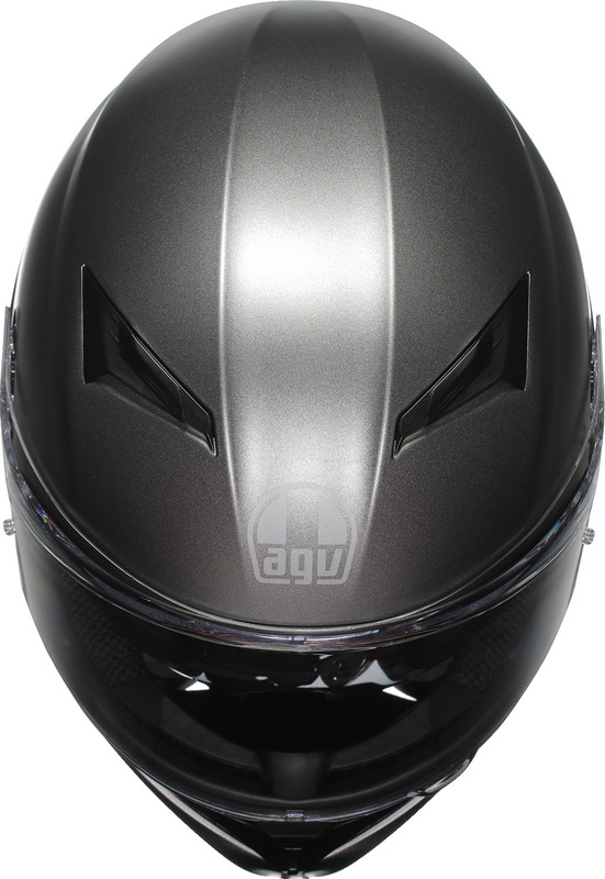 AGV K3 Mono Matte Luna Gray Helmet - Speed Addicts