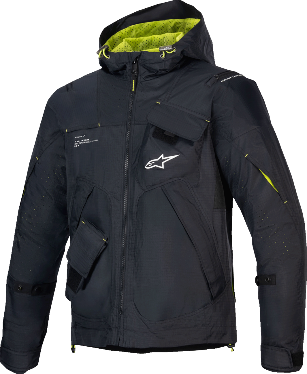 Alpinestars Mogress Air Black Lime Punch White Jacket - Speed Addicts