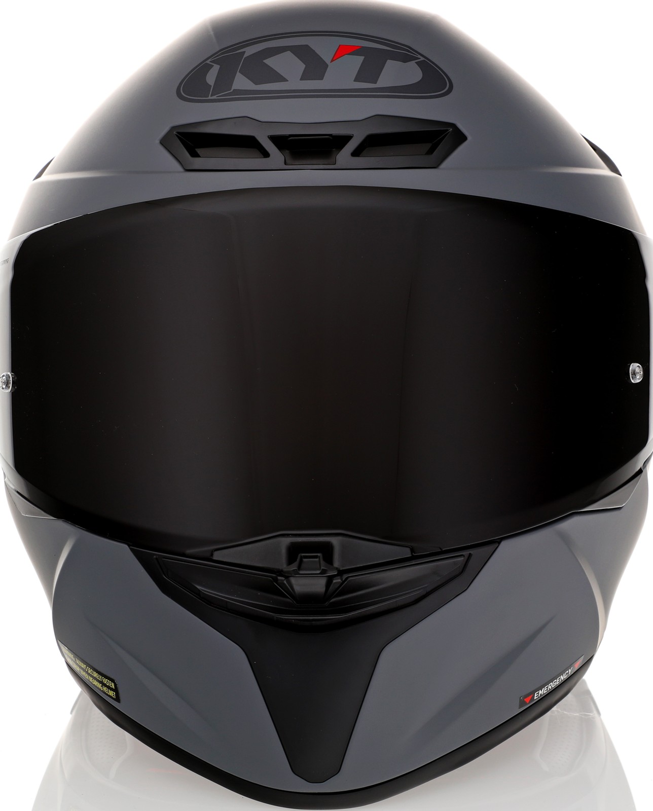 KYT TT-Revo Matte Grey Helmet - Speed Addicts