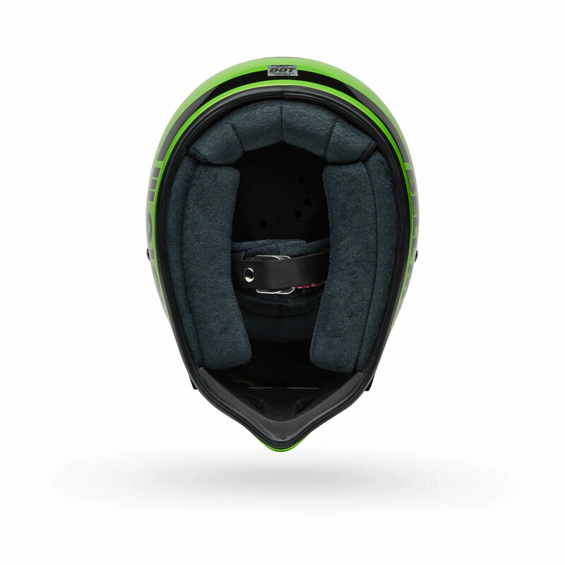 Bell Moto-3 Classic Green Helmet - Speed Addicts
