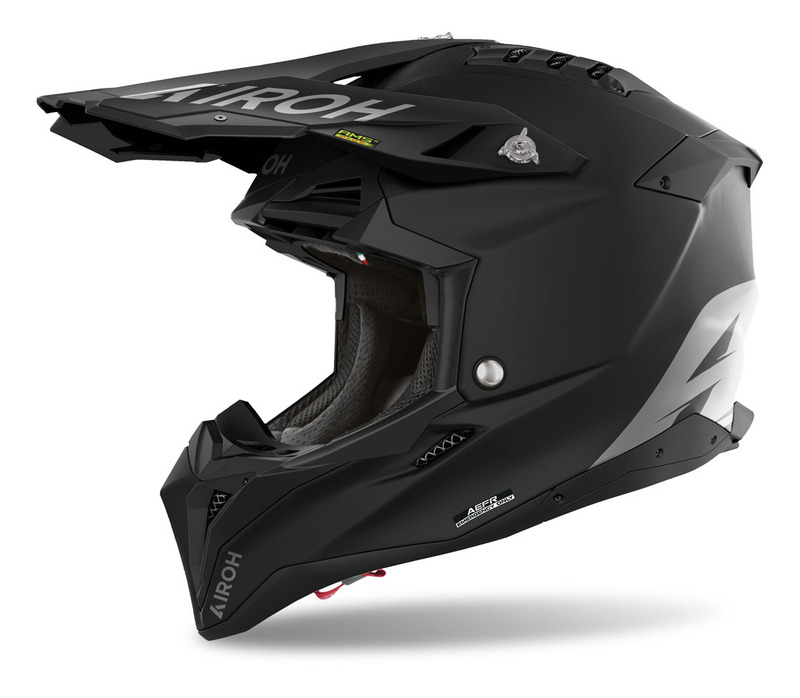 Airoh AVIATOR 3 オフロードヘルメット Airoh Aviator 3 Black Matte Helmet - Speed Addicts
