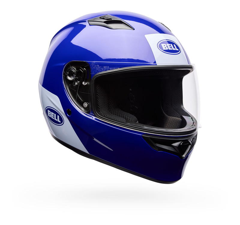 Bell Qualifier Blue Clip Helmet - Speed Addicts